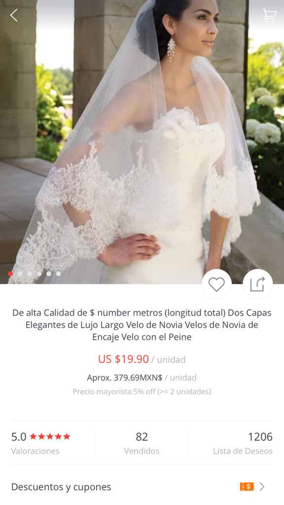 Ayuda novias que han comprado velo en aliexpress - 1