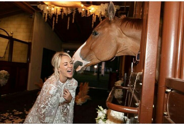 Boda de kaley cuoco - 4