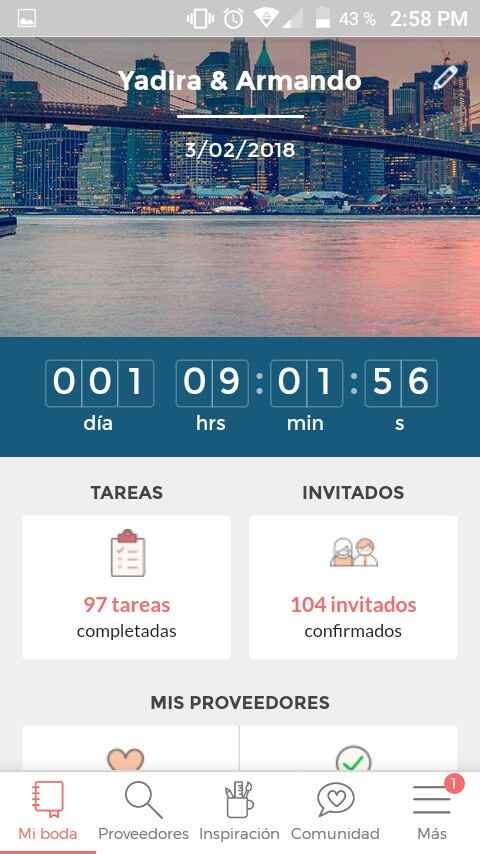 ¿Cuántos días les faltan? - 1