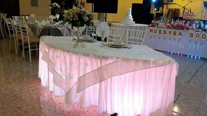  El salón decorado en mi boda - 5