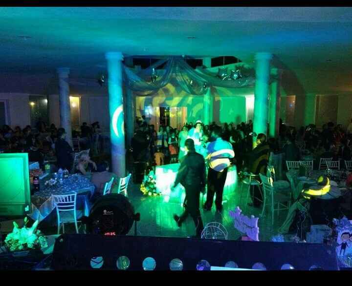  El salón decorado en mi boda - 11