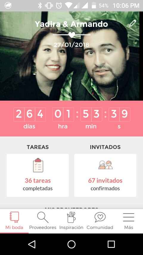 Que marca tu contador?? 👰🏻 cuantos días te faltan? 💍 - 1