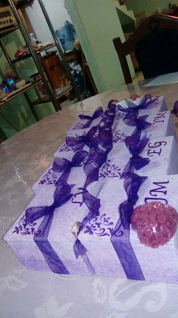 Por fin ya listas la cajitas de mis damas - 3