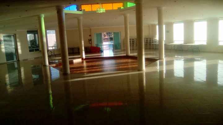 salón desde templete