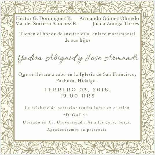 Invitaciones - 3
