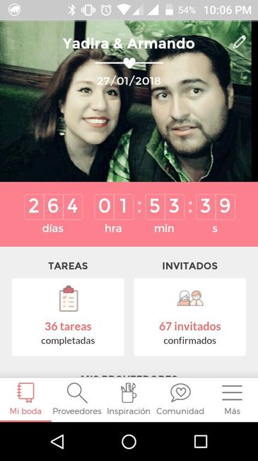Que marca tu contador?? 👰🏻 cuantos días te faltan? 💍 - 1