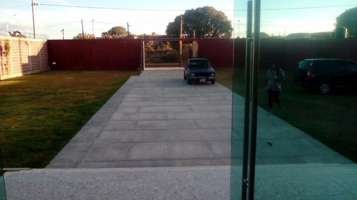 entrada, jardin