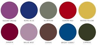 Combinación de colores vino y plata - 3