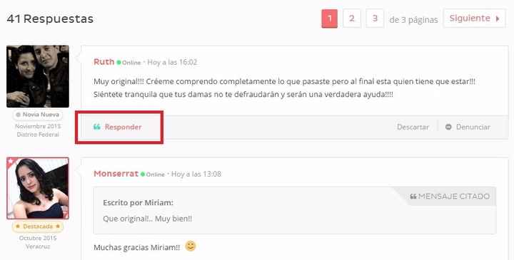 Como responder un debate
