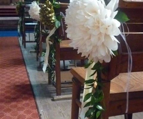 Decoración con pompones