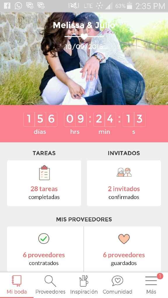 ¿Cuántos días, horas y minutos faltan para tu boda? - 1