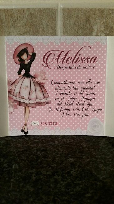 Mi primera despedida de soltera...by my mom. - 2