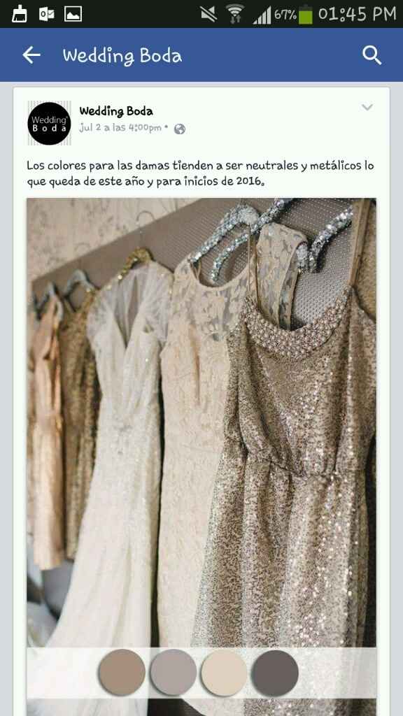 Que color será su boda chicas ? - 1