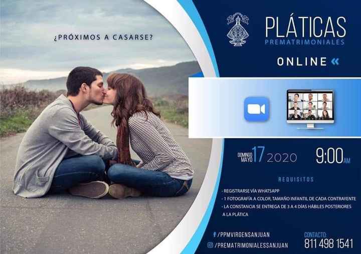 Platicas prematrimoniales - 1
