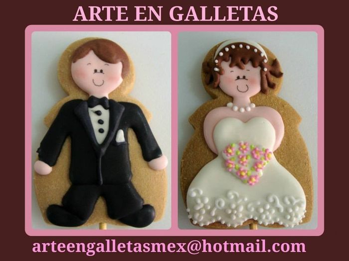 Galletas como recuerdos