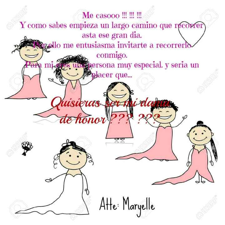 Quieren ser mis damas de honor???? - 3