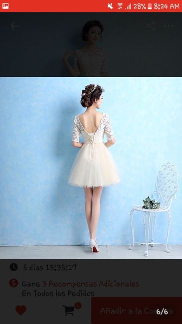  Mi vestido para boda civil!! - 5