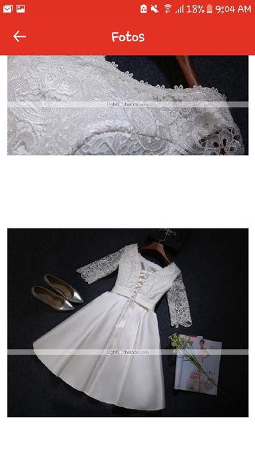 Mi vestido para boda civil!! - 2