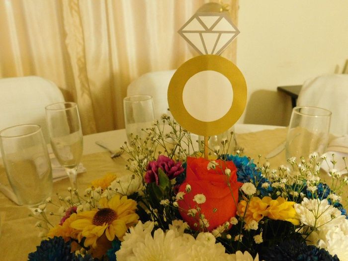 Topper centro de mesa.