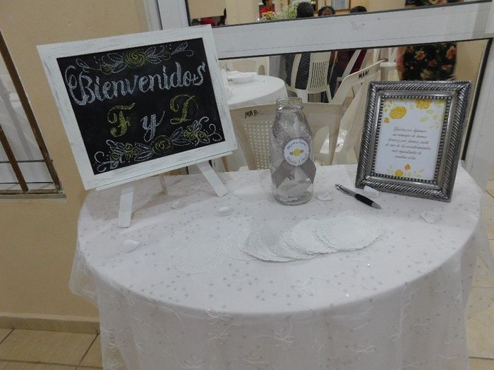 Resultado Final de la Mesa en el Salón.