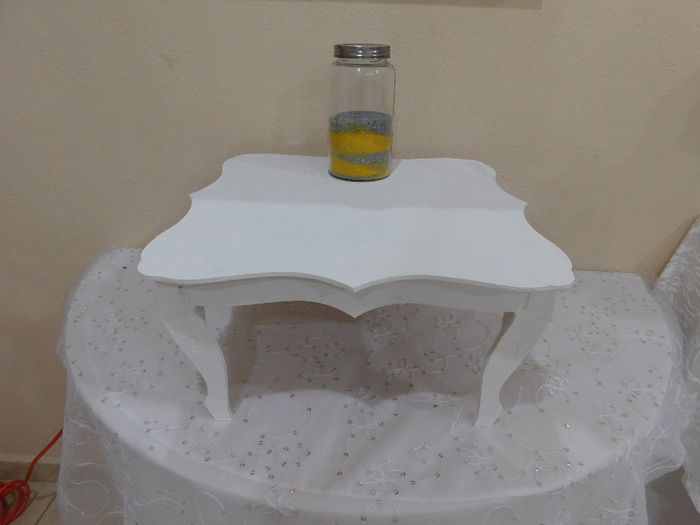 Así quedó nuestro frasco al vaciar la arena.