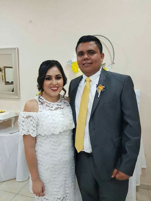Vestido de boda civil - 1