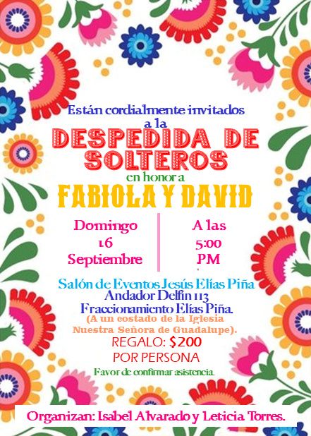 Despedida de Solteros Mexicana 1