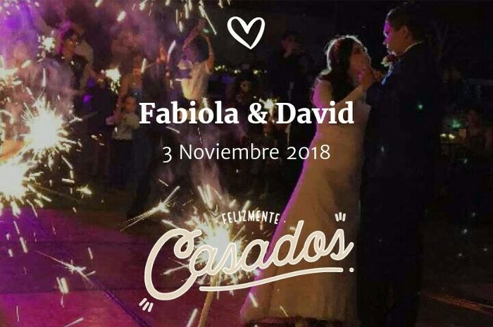 Finalmente llegó el día: Boda Fyd 03.11.18 - 1