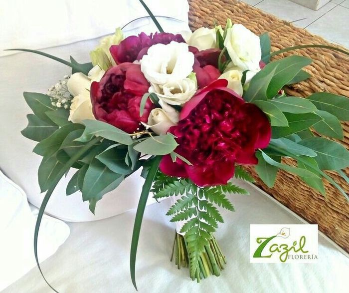 Ramo color vino - 4