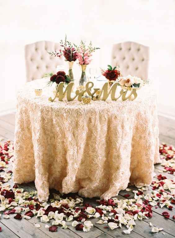 Inspiración mantel.