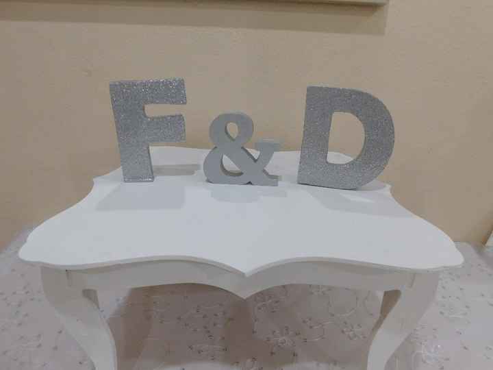 Detalles de la mesa en el salón