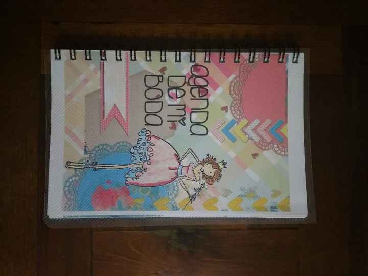 Nuestra agenda de bodas... lista!!! - 1
