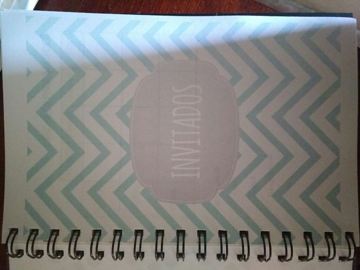 Nuestra agenda de bodas... lista!!! - 1