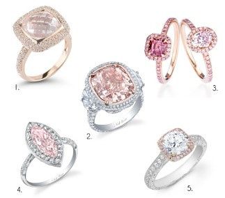 anillos rosa