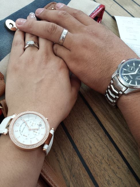 Nuestras argollas de casadas!! - 1