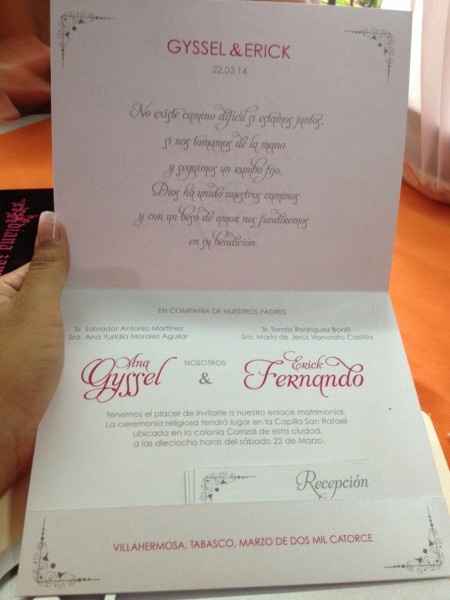Nuestras invitaciones!  - 2
