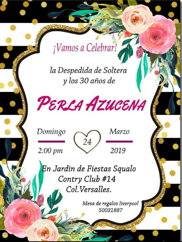 Invitaciones despedida y sesión casual. - 2