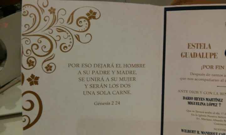 Por fin...nuestras invitaciones!! - 3