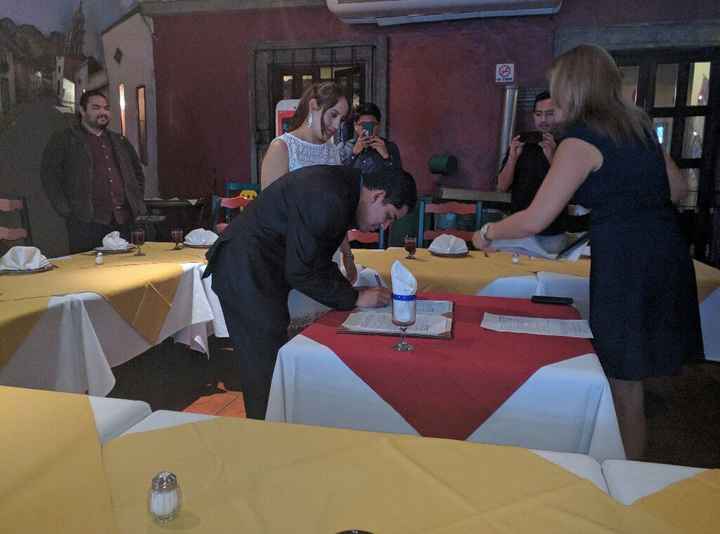 Boda civil !que miedo! - 2