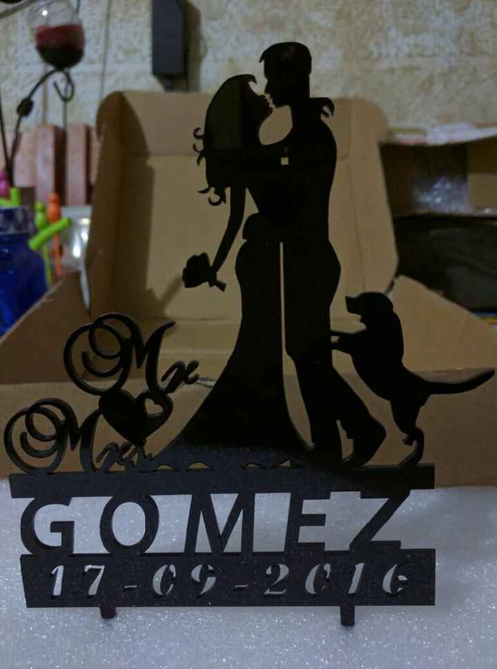 ¿Ya escogieron su cake topper? - 1