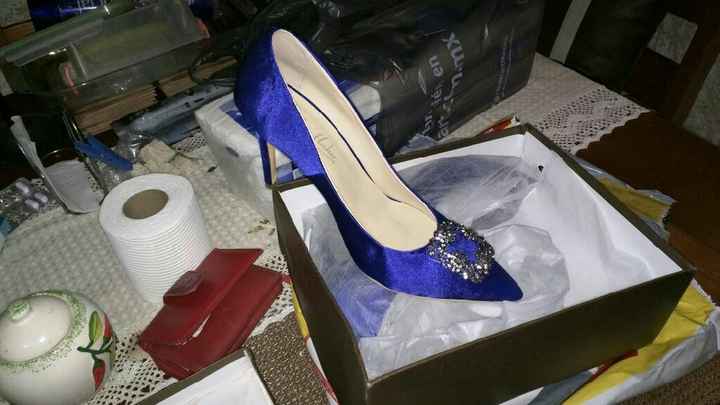 Sus zapatos! para la boda! =) - 1