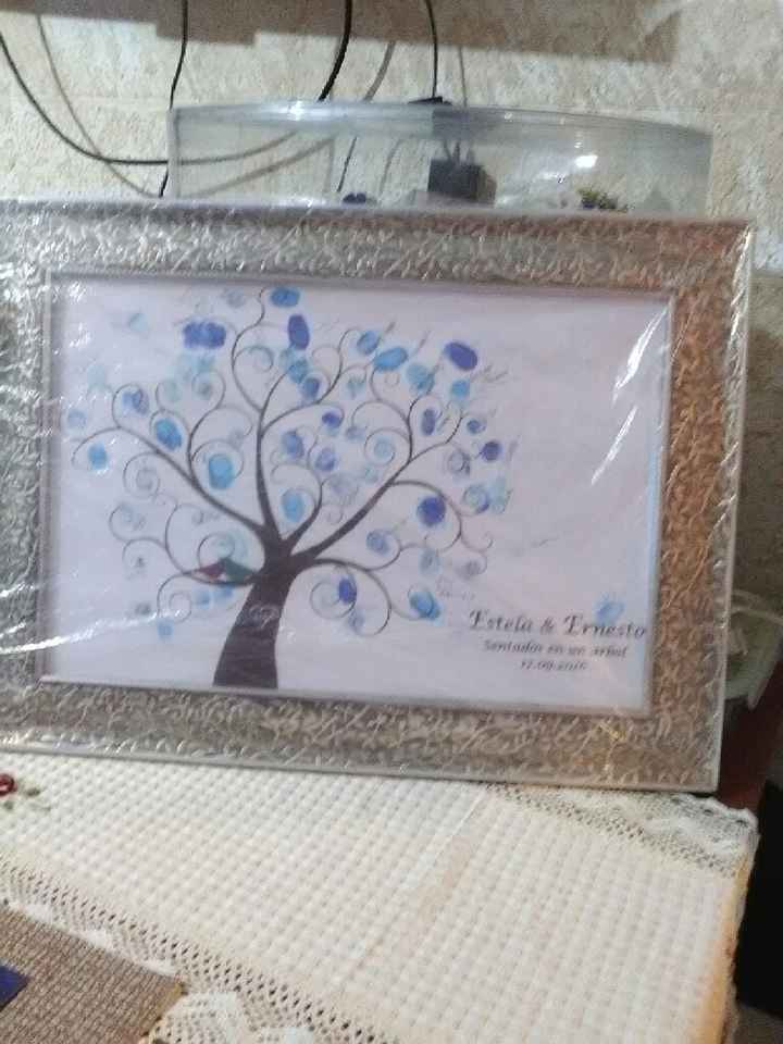 Arbol de huellas impreso - 1