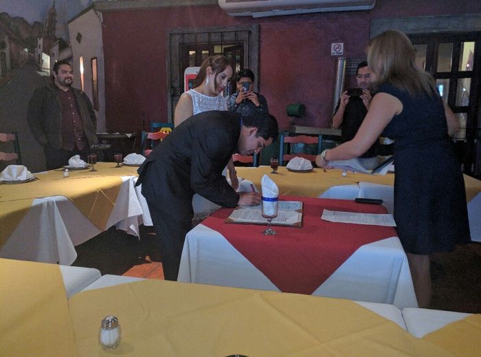 Boda civil !que miedo! - 2
