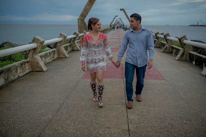 Sesión de fotos aún con huracán - 4