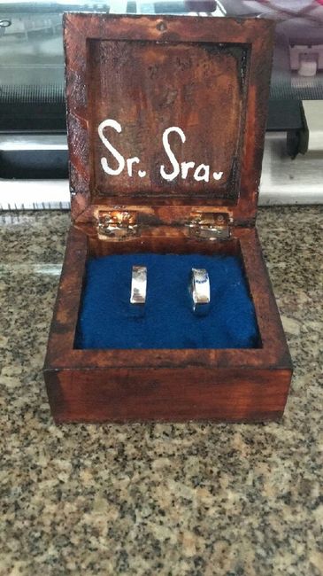 Cómo decorar alguna cajita o cofre para los anillos ?? - 1