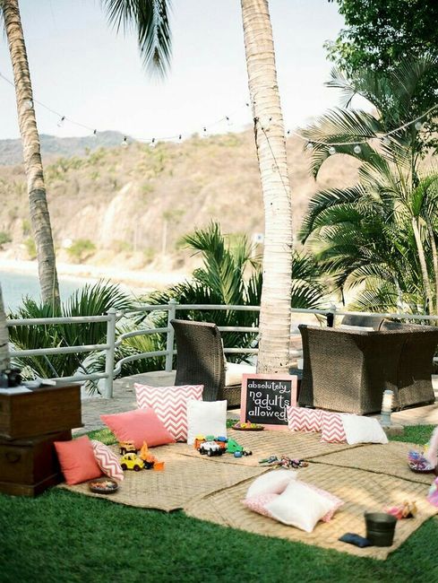 Ayuda !! salon con área infantil pequeña!! - 1