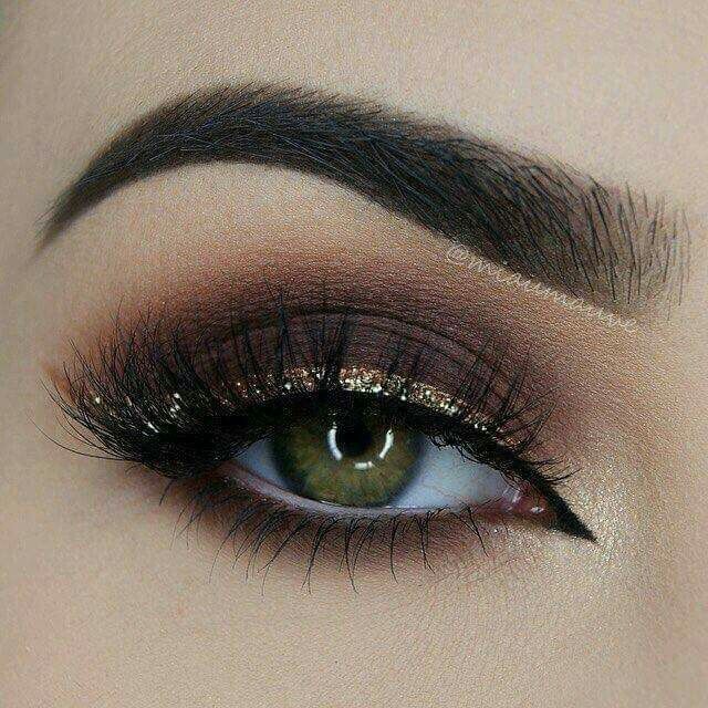 Maquillaje con tonos café 7