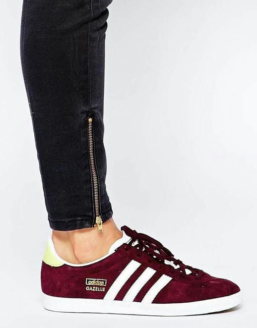 Tenis en color vino 9