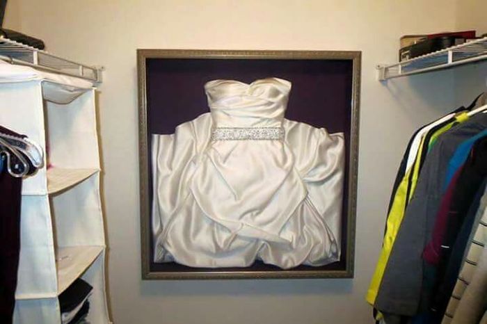 ¿enmarcar tu vestido de novia? 8