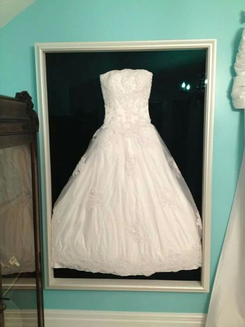 ¿enmarcar tu vestido de novia? 9